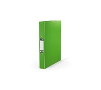 Durafile Ring Binder A4 File, Light Green, Single File Folder Organiser, Heavy Duty Board Construction Folders for Paperwork Ring Binder, Ideal Folder for School, Home & the Office