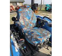 Durafit Seat Covers, LS MT3 Open Station Tractor Blue Camo Waterproof Seat Covers for Tractor, Check Picture Matches Your Seats. Two piece seat, Protection, Style and Comfort.