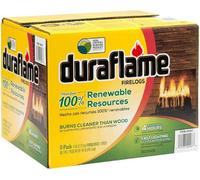 Duraflame Fire Logs 9 X 2.72Kg (6Lb) Heatlogs 4 Hour Burn Eco Wood Fuel Pack New
