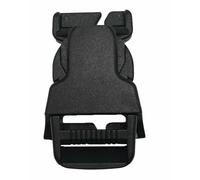 Duraflex Black Mojave Quick Attach Surface Mount Full Buckle For 25mm (1 Inch) Webbing