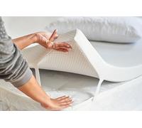 DURAFOAM | 4 Inch Memory Foam Mattress Topper Super King Size Bed - Orthopaedic Mattress Pad with Bamboo Cover for Super King Size Bed 180x200 cm, Ideal for Back Pain Relief