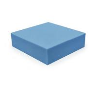 DURAFOAM High Density Blue Firm Foam Sofa, Dining Chair, Seat Pad, Cushion, Padding - DF190B (34 x 34 x 6 Inch / ~ 85 x 85 x 15 cm)