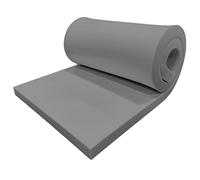 DURAFOAM High Density Grey Firm Foam For Use In Upholstery, Cushions, Sofa, Beds, Seats, Campervans, Indoor/Outdoor Padding, DIY - DF160G - 80 x 20 x 1 inch (200 x 50 x 2.5cm)