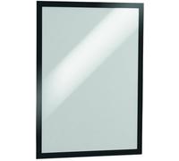 DURAFRAME Self-Adhesive Magnetic Frame | A3 Format In Black | Pack of 2 Frames | Document Frame for Professional Internal Signage