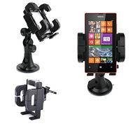 DURAGADGET Car Windscreen & Dashboard Phone Mount - Suitable for Nokia Lumia 530