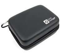 DURAGADGET Hard Shell EVA Box Case in Black with Carabiner Clip & Twin Zips - Compatible with Redragon M702 Phoenix