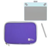 DURAGADGET Purple Water-Resistant Neoprene Carry Case - Compatible with Wacom Intuos 'Draw' Pen & Touch Graphics Tablet - CTL-490DB-S/CTL-490DW-S
