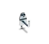 DuraHook Triton Products Pack Pegboard Hooks, Pack of 10, Silver, Pack of 10