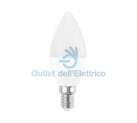 Duralamp CC3735WF Candle Deco LED Up E14 5.3W 230V 3000K Opal Light