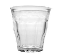 Duralex 1025AB06/6 Picardie Water Glass without Filling Mark, 160ml, Pack of 6