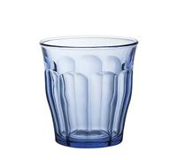 DURALEX 1028BC04 Set of 4 Picardie Glass Tumblers - 9 cm - Navy