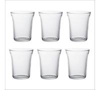 Duralex 22 cl Universal Tumbler, Pack of 6 1047AB06/6 Clear Glass