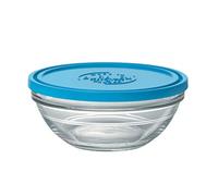 DURALEX 9066AM06 Lys Round Salad Bowl with Lid 17.2 cm Clear Glass