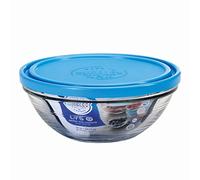 DURALEX 9066AM06 Lys Round Salad Bowl with Lid 17.2 cm Clear Glass