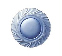 Duralex Beau Rivage 3002BF06A1111 21.5 cm Glass Soup Plates Set of 6 Blue