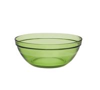 Duralex Gigogne Glass Stackable Mixing Bowls/Prep Bowls Set of 6 Green. 1 qt. / 8?""""