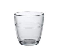 Duralex Gigogne Tumblers - Small - 160 ml/5.63 oz (Pack of 6), Clear Toughened Glass, Small Size, GG911