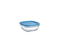 Duralex - Glass preservation container, Transparent, Blue, 23 cm