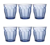 Duralex Glasses Tumblers Picardie Gigogne Provence Highball Drinking Cups x6