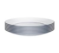 Duralex Lys Extra Large Glass Plates - Tempered, Heat Resistant - 280mm - 12pc - Clear