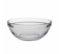 Duralex LYS Glass Stacking Bowls for Kitchen, Serving - 17cm (7") - Pack of 6