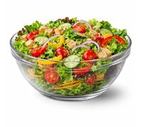 Duralex Lys Salad Bowls 17cm 97cl Set 6 Glass Serving Bowls