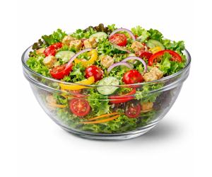 Duralex Lys Salad Bowls 17cm 97cl Set 6 Glass Serving Bowls