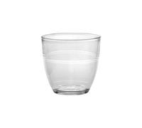 Duralex Made In France Gigogne Glass Tumbler Drinking Glasses, 3.13 ounce - Set of 6, Clear