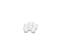 Duralex Made In France Gigogne Glass Tumbler Drinking Glasses, 5.63 ounce - Set of 6, Clear