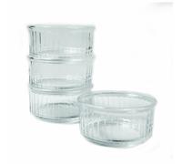 Duralex Oven Chef Glass Ramekins for Crème Brulee, Desserts - 10cm - Pack of 4