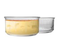 Duralex Oven Chef Glass Ramekins for Crème Brulee, Desserts - 10cm - Pack of 8