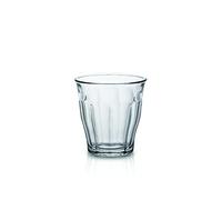 Duralex Picardie Drinking Glass Tumblers 310ml - Transparent - Pack of 6 | Tempered Glass Construction, Thermal Shock Resistant, Mechanical Shock Resistan, Textured Grip, Durable Everyday Glassware