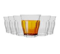 Duralex Glasses Tumblers Picardie Gigogne Provence Highball Drinking Cups x6