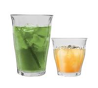 Duralex Picardie Cocktail Glasses Set Highball Tumblers 220ml, 360ml x12