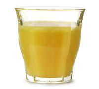 Duralex 1027DB06/6 Made in France Picardie AmberTumbler, Set of 6, 8-3/4-Ounce Amber Tumbler Set, Tempered Glass, Clear
