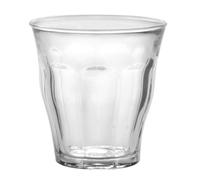 Duralex 1026AB06/6 Picardie Water Glass without Filling Mark, 220ml, Pack of 6