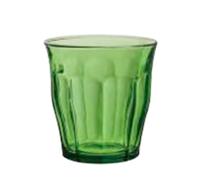 Duralex Picardy Glasses Green 310cc 1028G B06 Set of 6