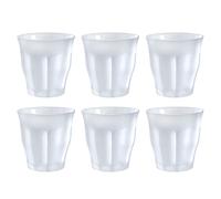 Duralex Set of 6 Picardie Frosted Tumblers, 25cl