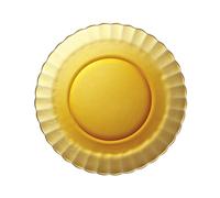 Duralex Soup Plates, Amber, Waves, 23 cm