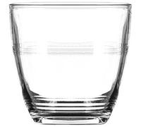 Duralex Super Strong Gigogne Tumblers Tumbler Glasses 7.7oz / 220ml (Box of 4) - Height 77mm