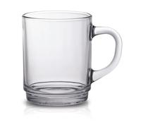 Coffee tea mugs 6x Duralex Clear Duralex Lys Stackable 260ml VERSAILLES