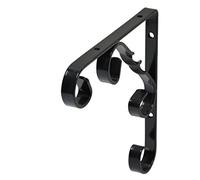 DURAline Ornamental Metal Square. Modern 15 x 15 cm Black