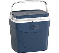 Duramax ChillBox Cool box 24L with secure handle locking, Keeps ice up-to 2 days, Insulated ice chest for camping, beach, lunch, picnic and more, Icebox, Pearl Blue