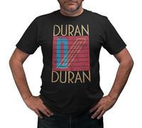 Duran Duran Logo Black Adult T-Shirt Tee