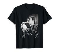 Duran Duran Singer Simon Le Bon 1980 by Virginia Turbett T-Shirt