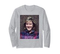 Duran Duran Singer Simon Le Bon by Virginia Turbett Long Sleeve T-Shirt