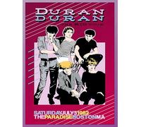 Duran Duran The Rio Tour 1982 at The Paradise Boston Poster 30 x 40 cm