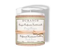 Durance Fresh Linen Perfumed Handmade Candle 180g - Luxury Scented Candle with Glass Jar - 40hrs Long Burning Candle - Home Fragrance Aromatherapy Candle