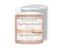 DURANCE Lavender Perfumed Handmade Candle 180g - Luxury Scented Candle with Glass Jar - 40hrs Long Burning Candle - Home Fragrance Aromatherapy Candle