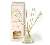 DURANCE Scented Reed Diffuser 100ml - Cashmere Wood Fragrance - Glass Bottle & 8 Reed Sticks - Aromatherapy Air Freshener - Room Fragrance